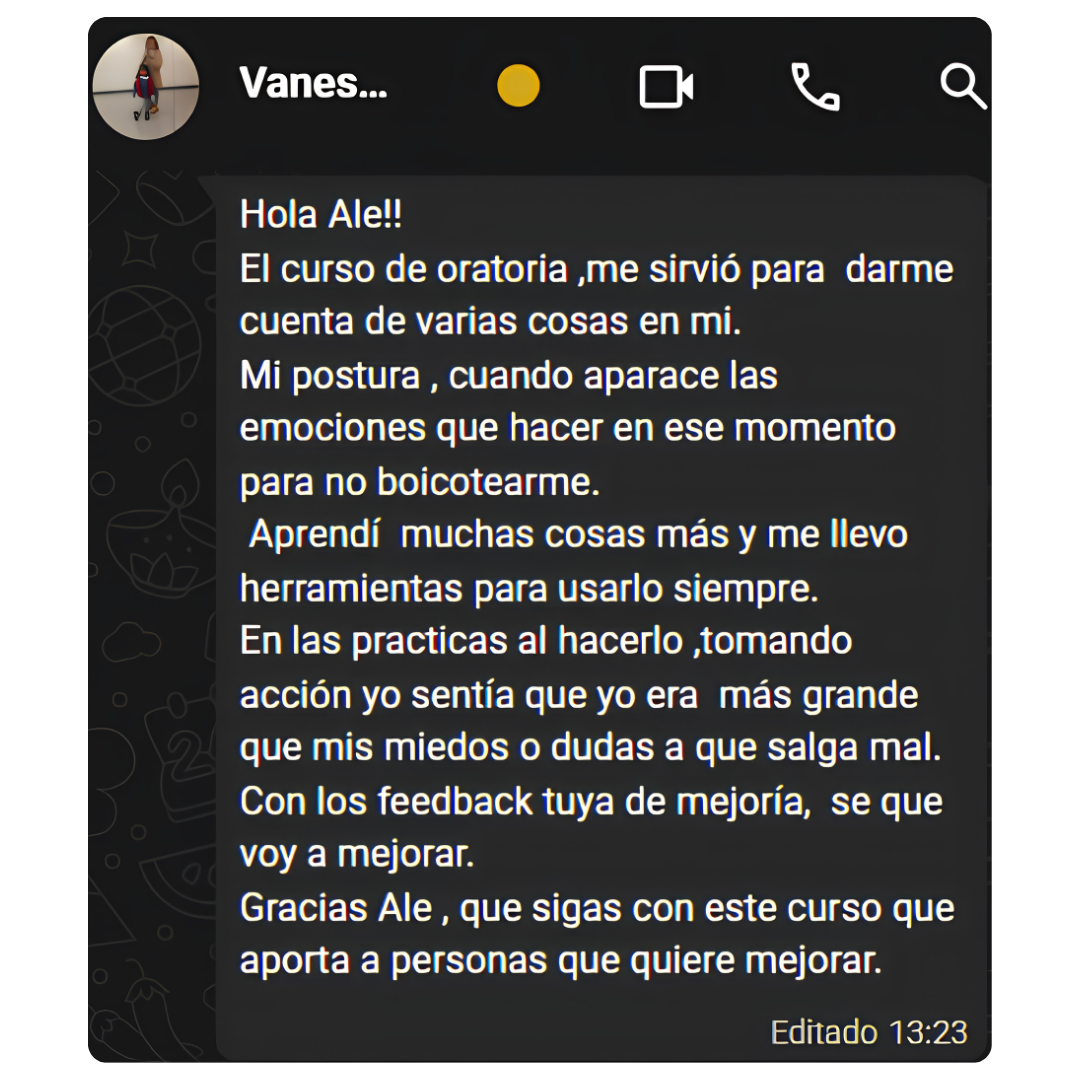 Opinión sobre las devoluciones personalizadas 1 a 1 del Coach